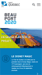 Mobile Screenshot of portquebec.ca